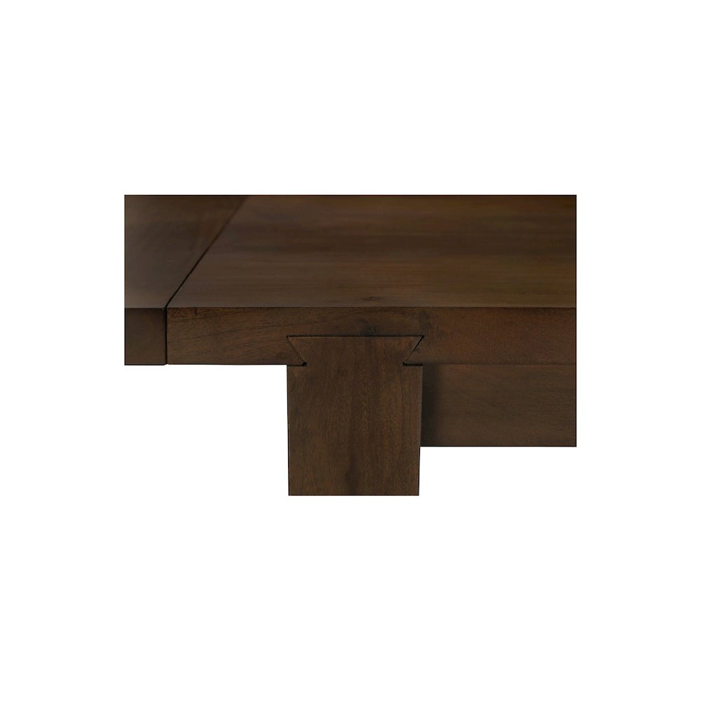 Wilson Dining Table Large Warm Brown. Picture 6