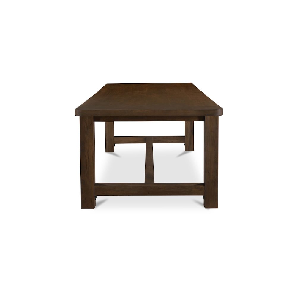 Wilson Dining Table Large Warm Brown. Picture 4