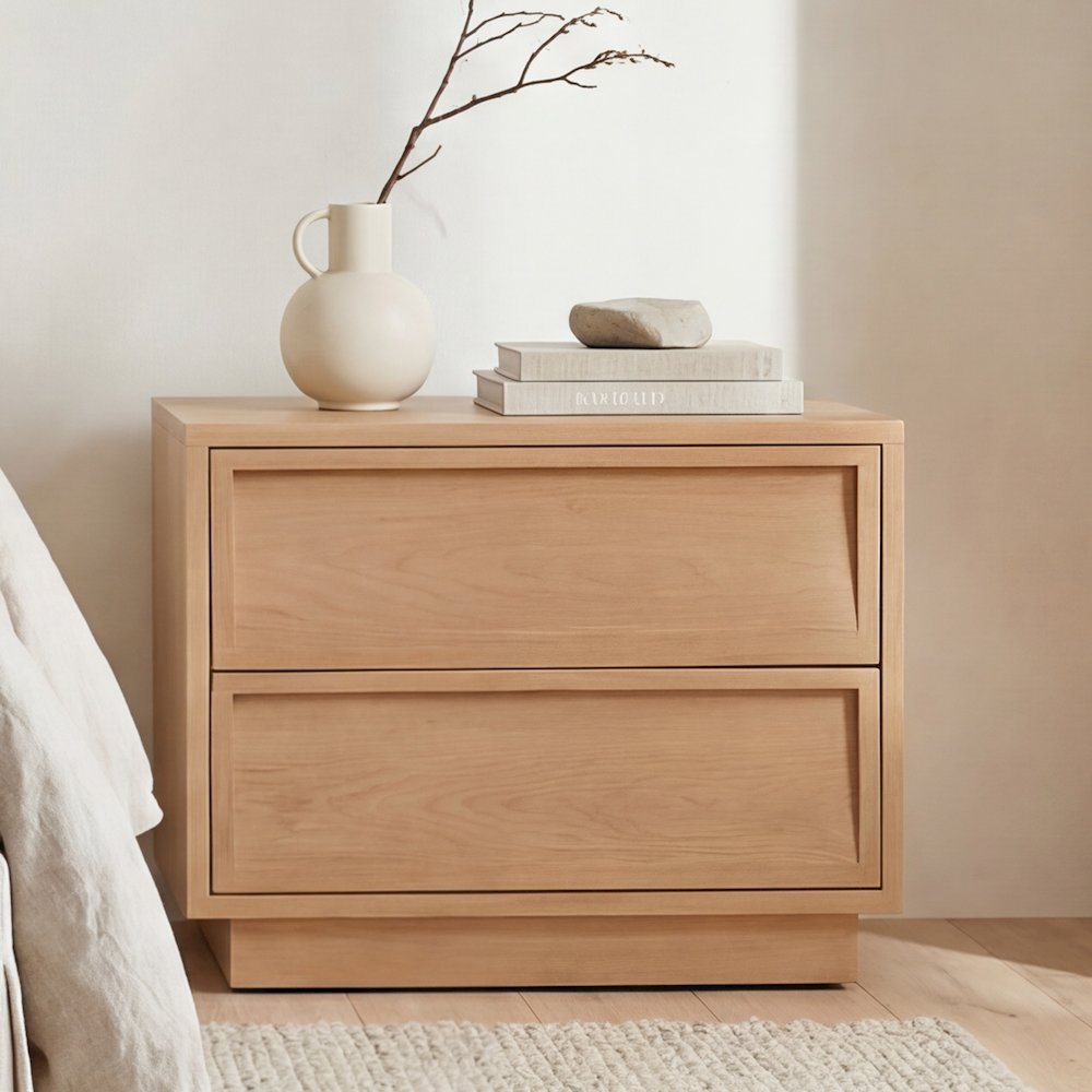 Hudson Nightstand Natural. Picture 7