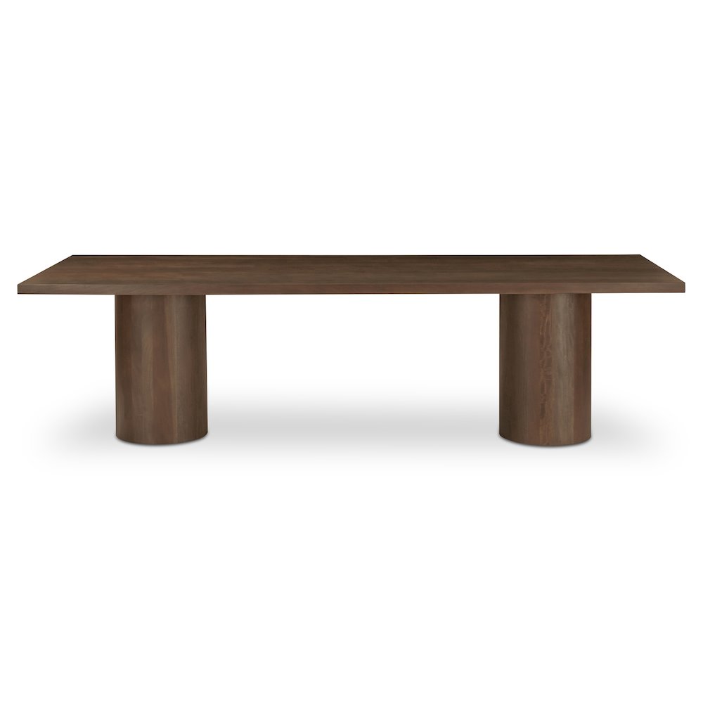 Hadley Dining Table Small Warm Brown. Picture 1