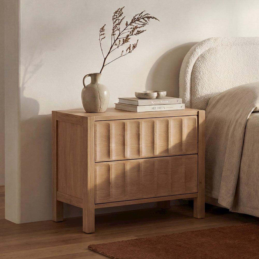 Roland Nightstand Natural. Picture 2