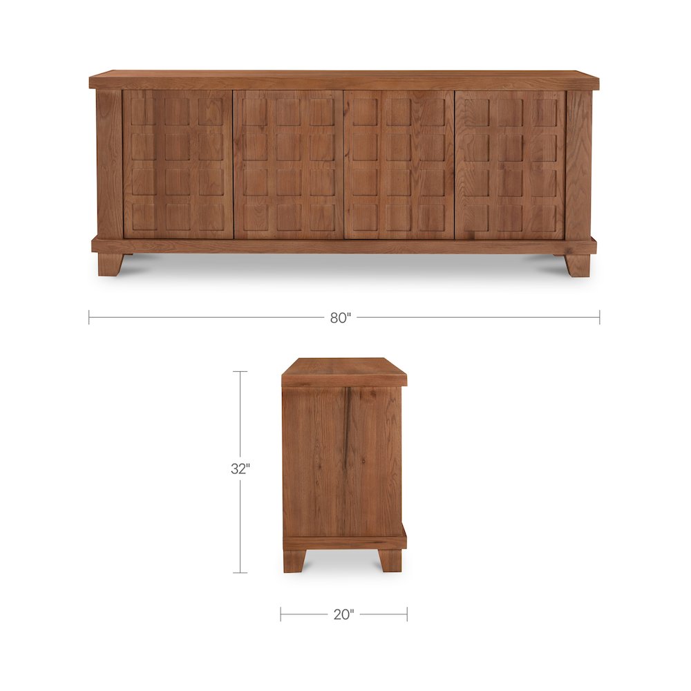 Enya Sideboard Red Oak. Picture 6