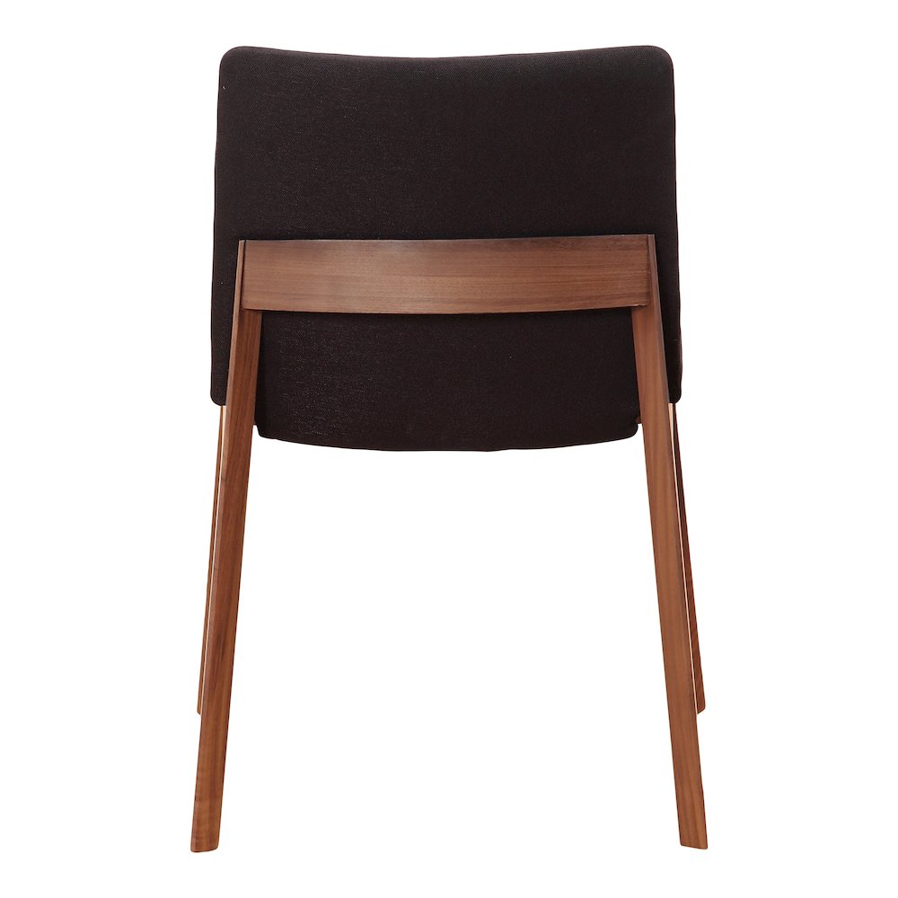 Deco Dining Chair Black- Set Of Two. Picture 5