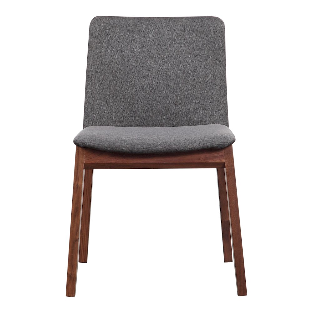 Deco Dining Chair Dark Grey - Set Of Two. Picture 3