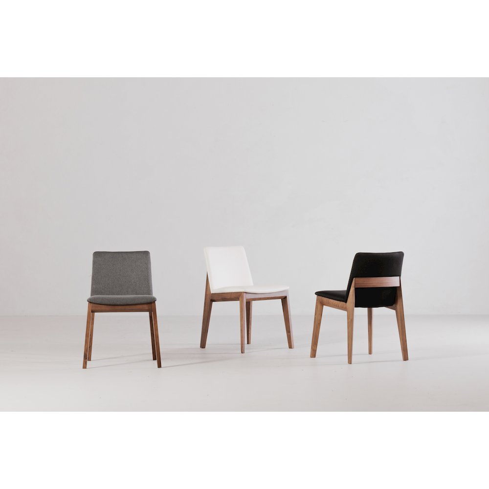 Deco Dining Chair Dark Grey - Set Of Two. Picture 10