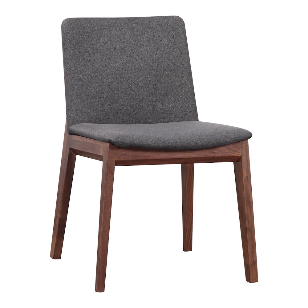 Deco Dining Chair Dark Grey - Set Of Two. Picture 4