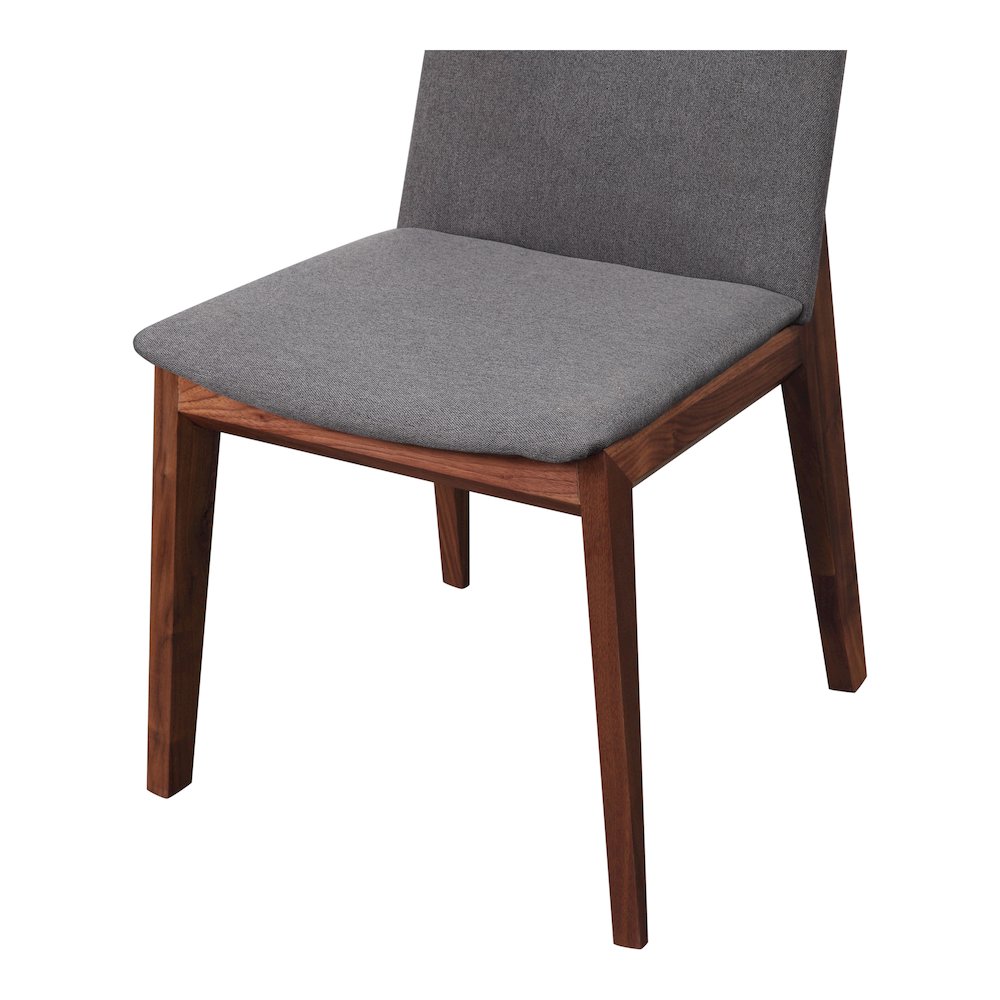 Deco Dining Chair Dark Grey - Set Of Two. Picture 6