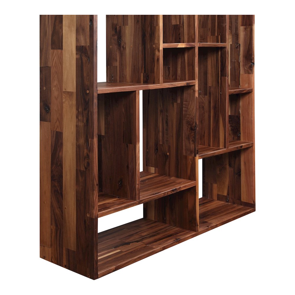 Redemption Shelf Walnut Brown. Picture 3