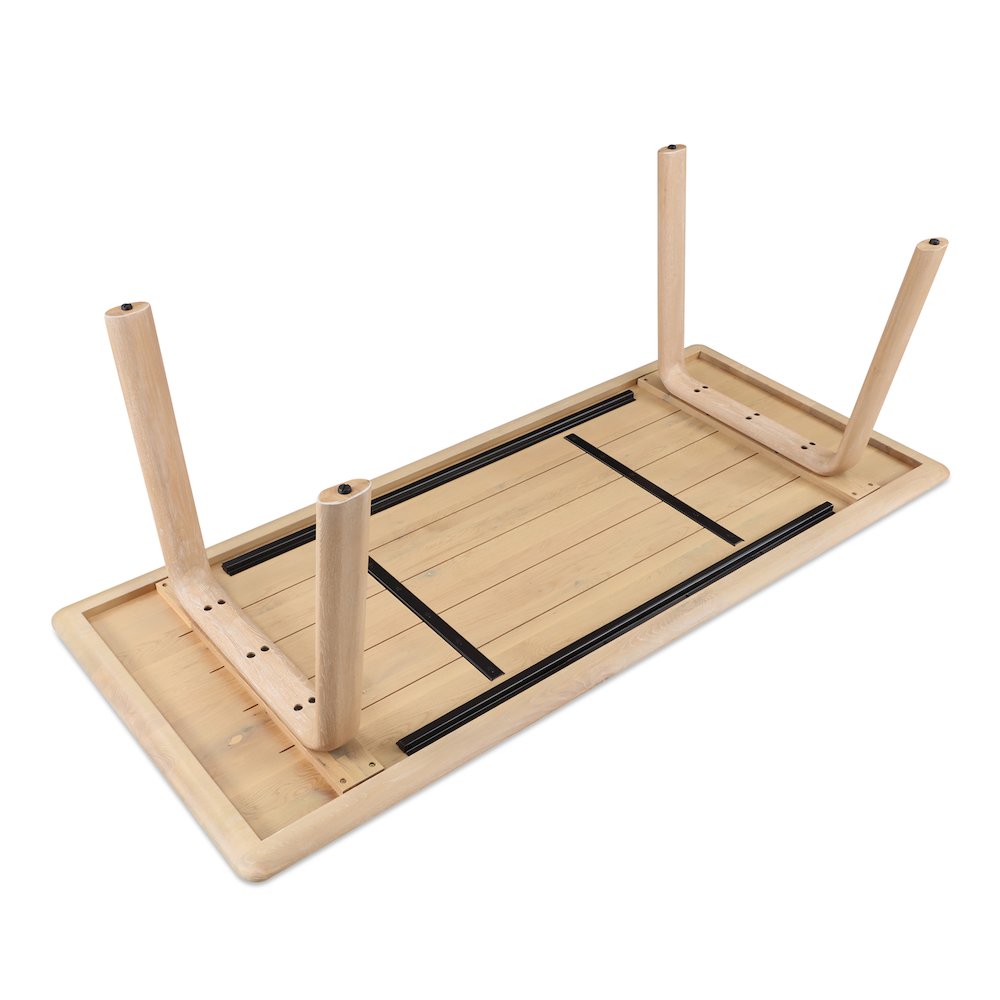 Malibu Dining Table Natural Oak. Picture 6