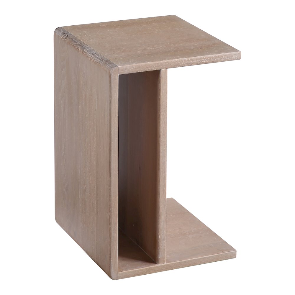 Hiroki Accent Table White Oak. Picture 2