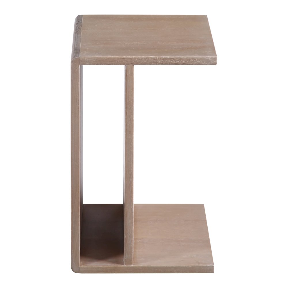 Hiroki Accent Table White Oak. Picture 1