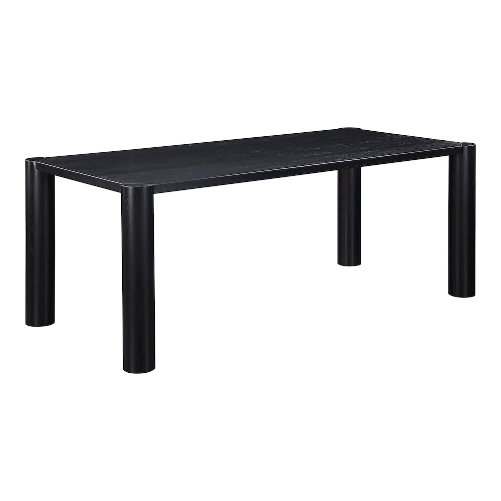 Post Small Dining Table Black. Picture 2