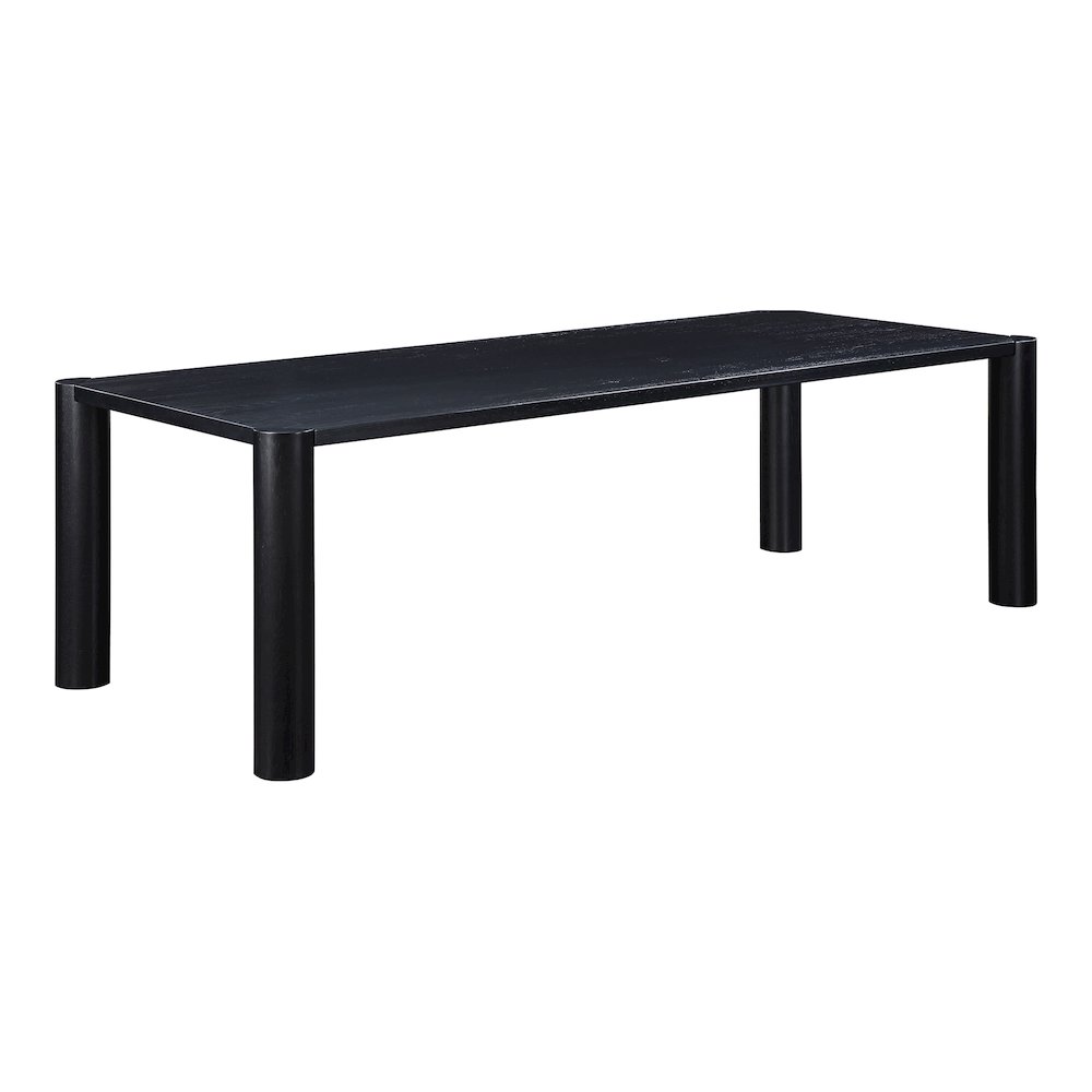 Post Large Dining Table Black. Picture 2