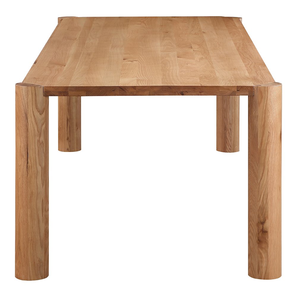 Post Large Table Large Natural Oak. Picture 3