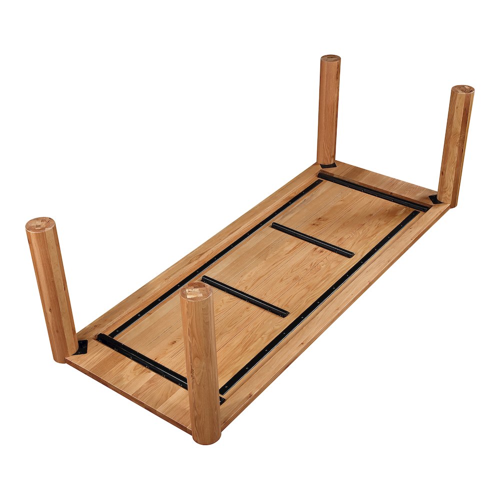 Post Large Table Large Natural Oak. Picture 6