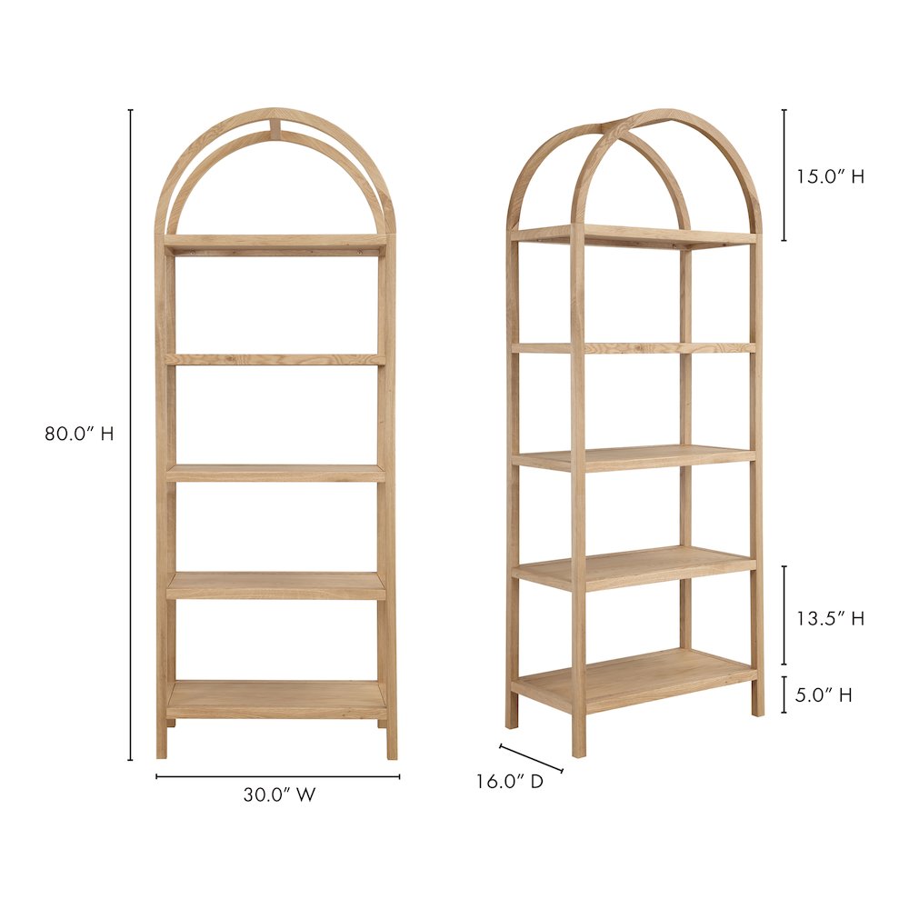 Eero Bookcase Natural. Picture 9