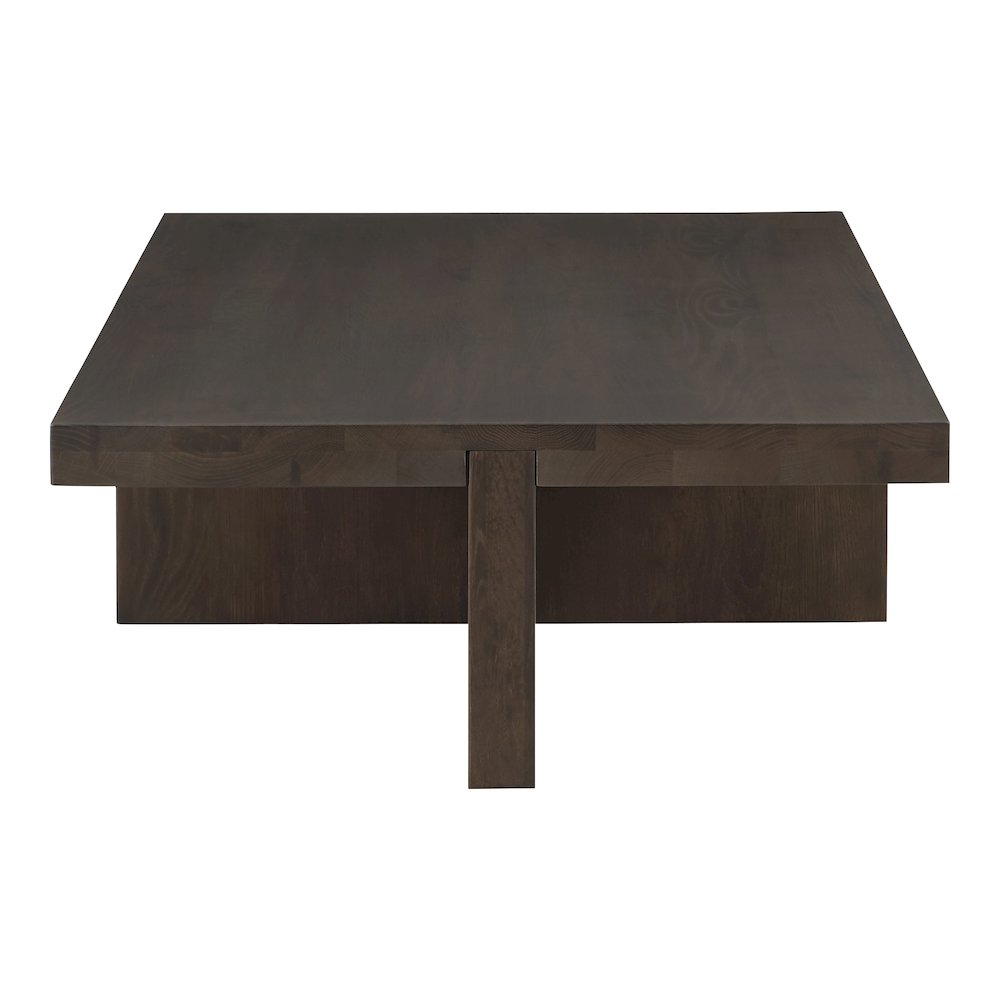 Folke Rectangular Coffee Table Dark Brown. Picture 3