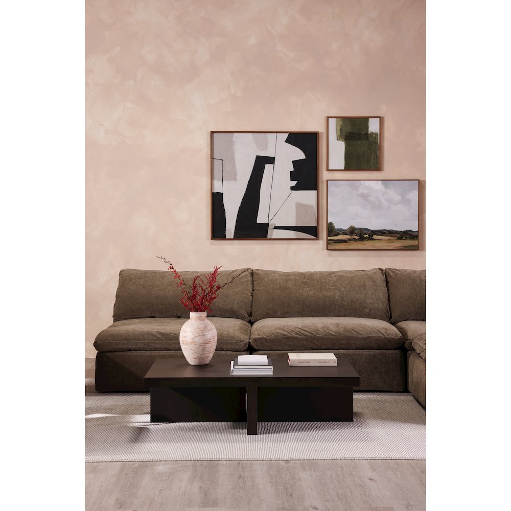 Folke Rectangular Coffee Table Dark Brown. Picture 6