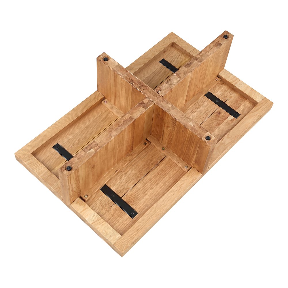 Folke Rectangular Coffee Table Natural. Picture 4