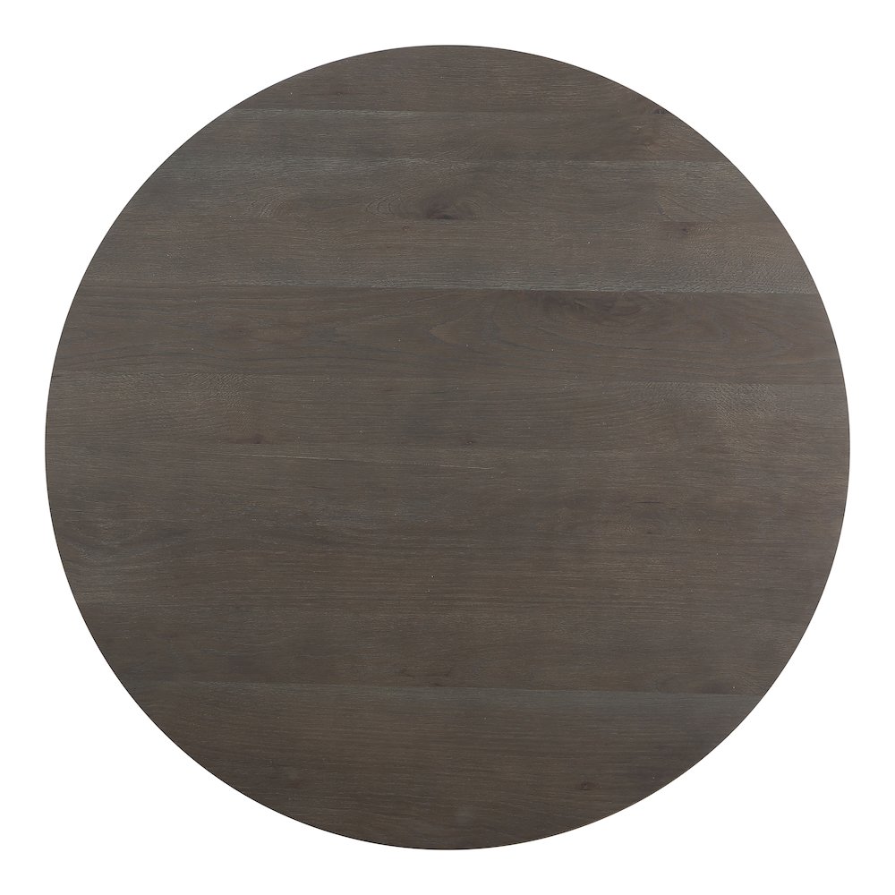 Folke Round Coffee Table Dark Brown. Picture 5