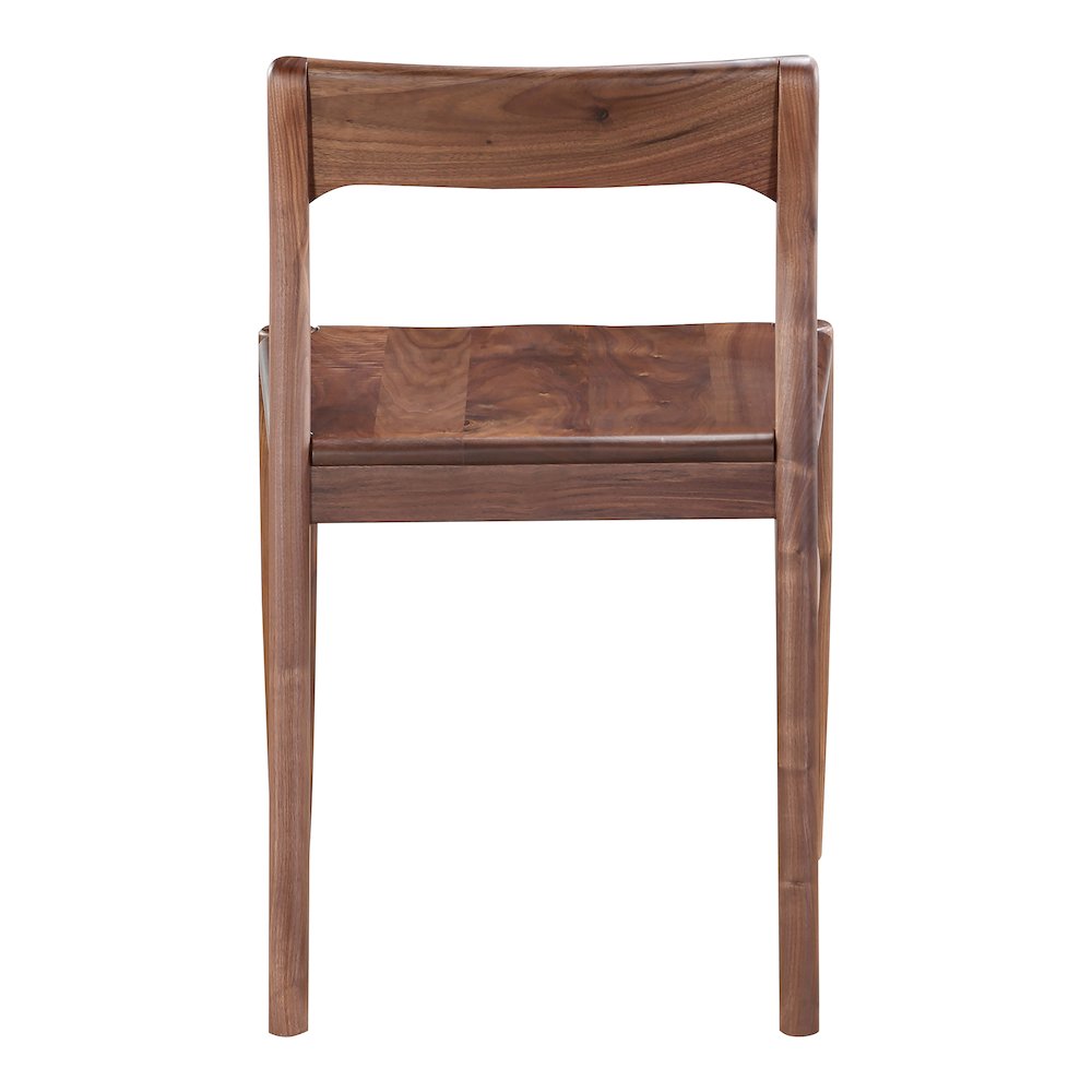 Owing Dining Chair Walnut Brown - Set Of Two. Picture 6
