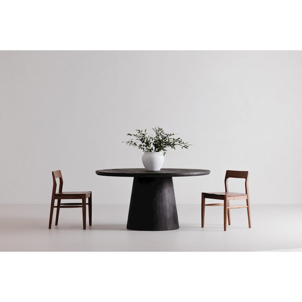 Owing Dining Chair Walnut Brown - Set Of Two. Picture 12