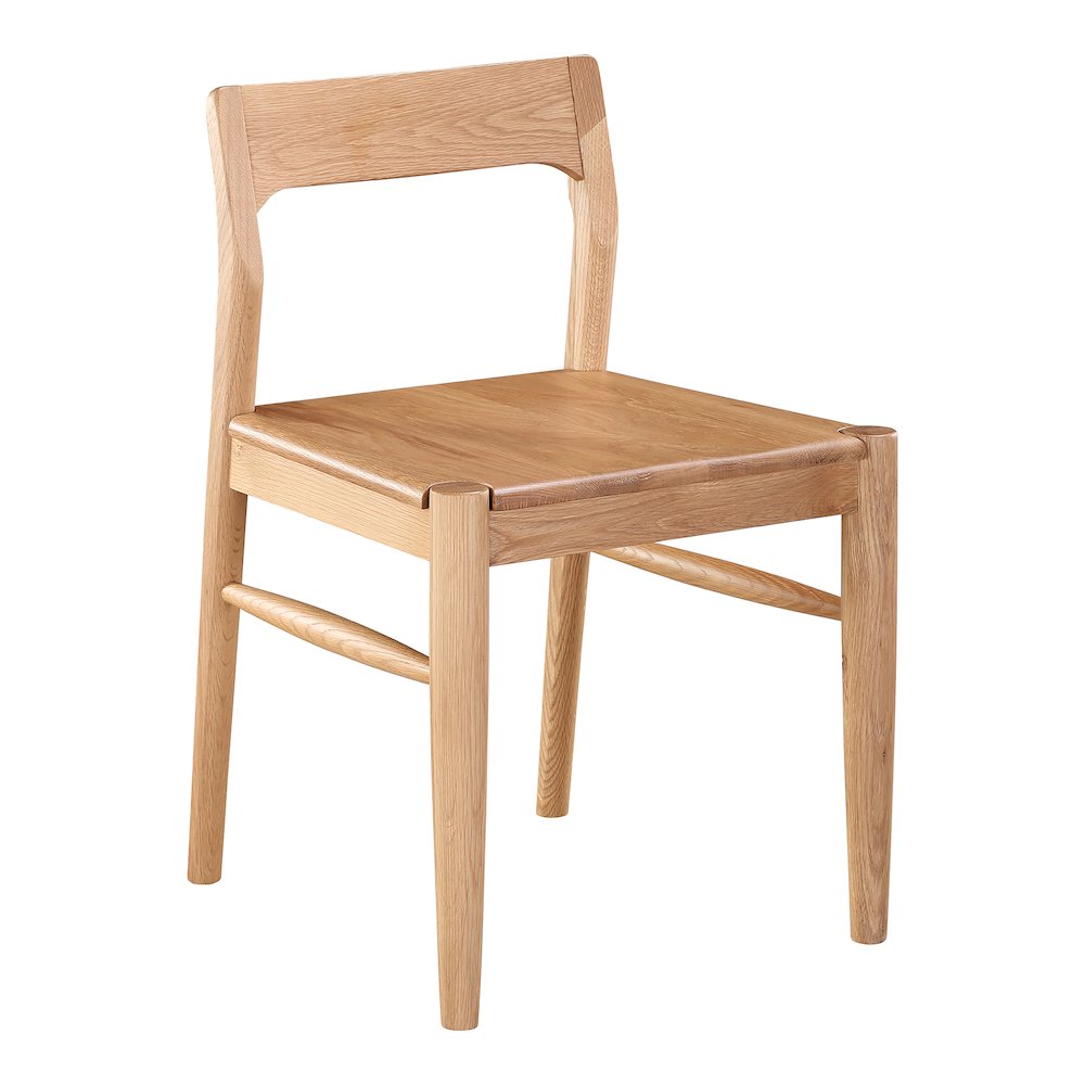 Owing Dining Chair Natural Oak - Set Of Two. Picture 4
