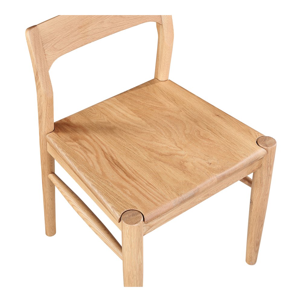 Owing Dining Chair Natural Oak - Set Of Two. Picture 7