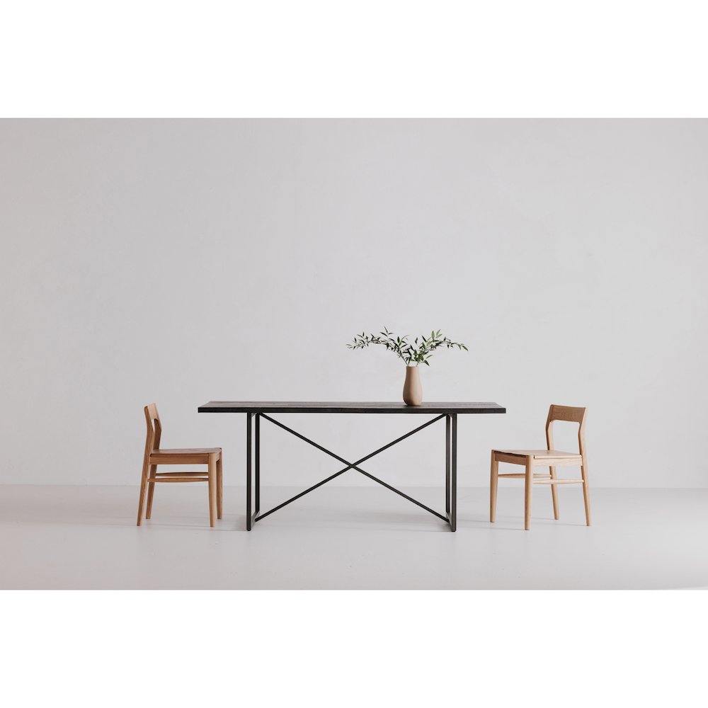 Owing Dining Chair Natural Oak - Set Of Two. Picture 12