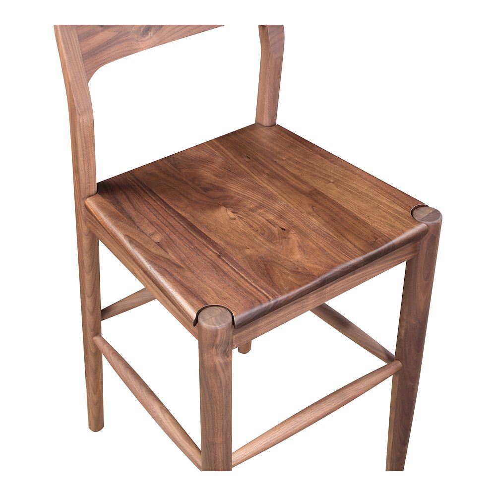 Owing Counter Stool Walnut Brown. Picture 5