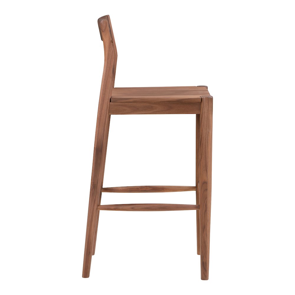 Owing Barstool Walnut Brown. Picture 3