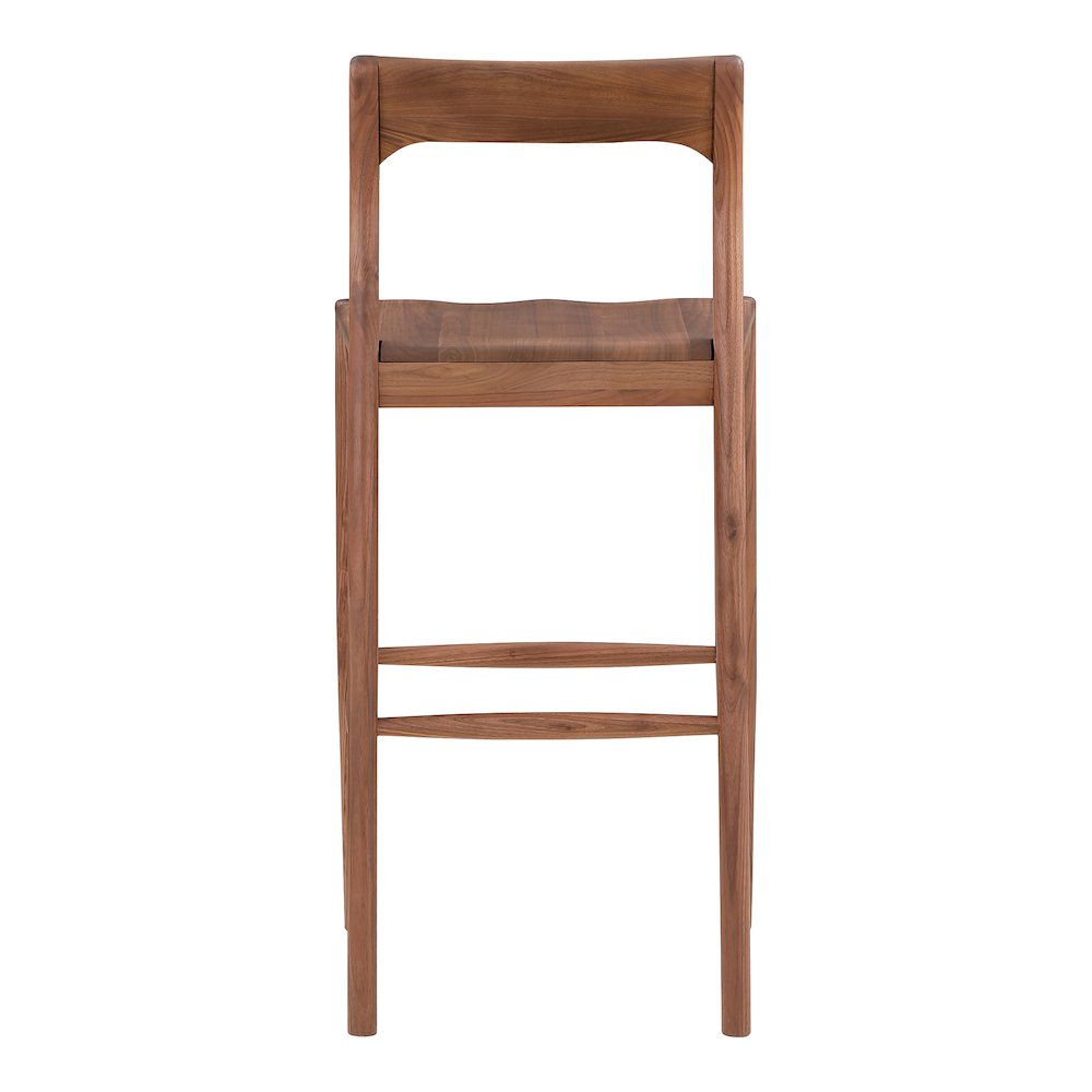 Owing Barstool Walnut Brown. Picture 4