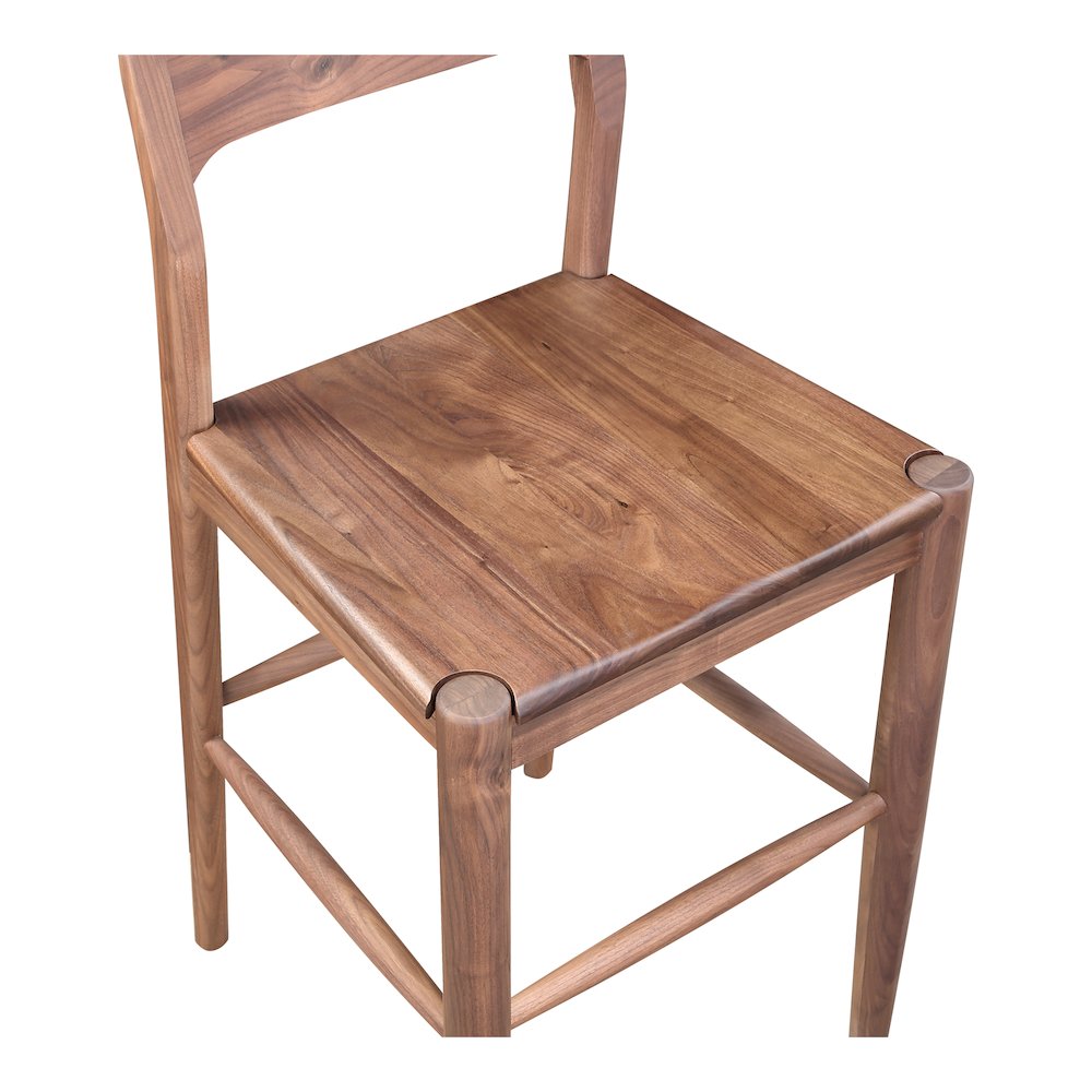 Owing Barstool Walnut Brown. Picture 5