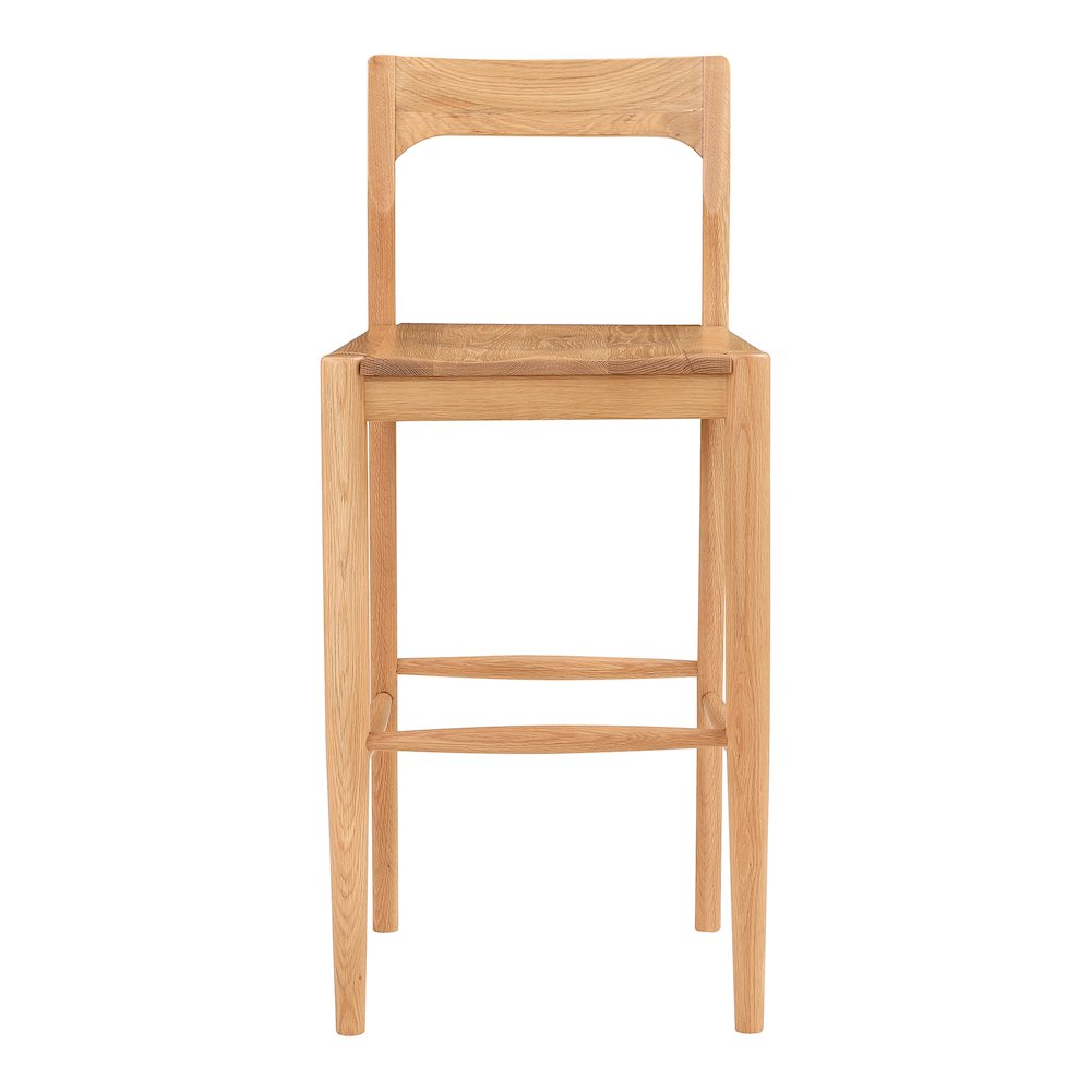 Owing Barstool Natural Oak. Picture 1