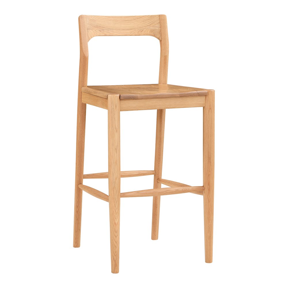 Owing Barstool Natural Oak. Picture 2