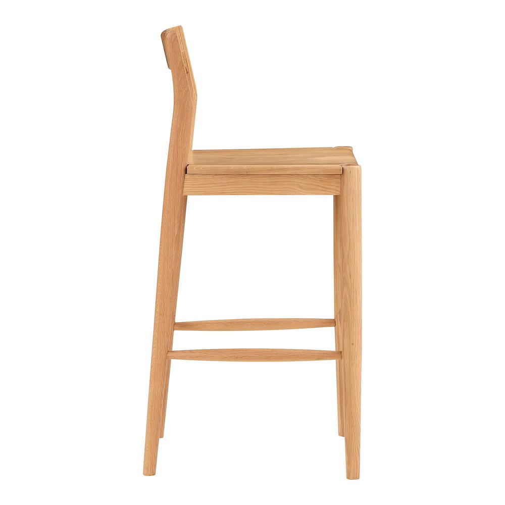 Owing Barstool Natural Oak. Picture 3