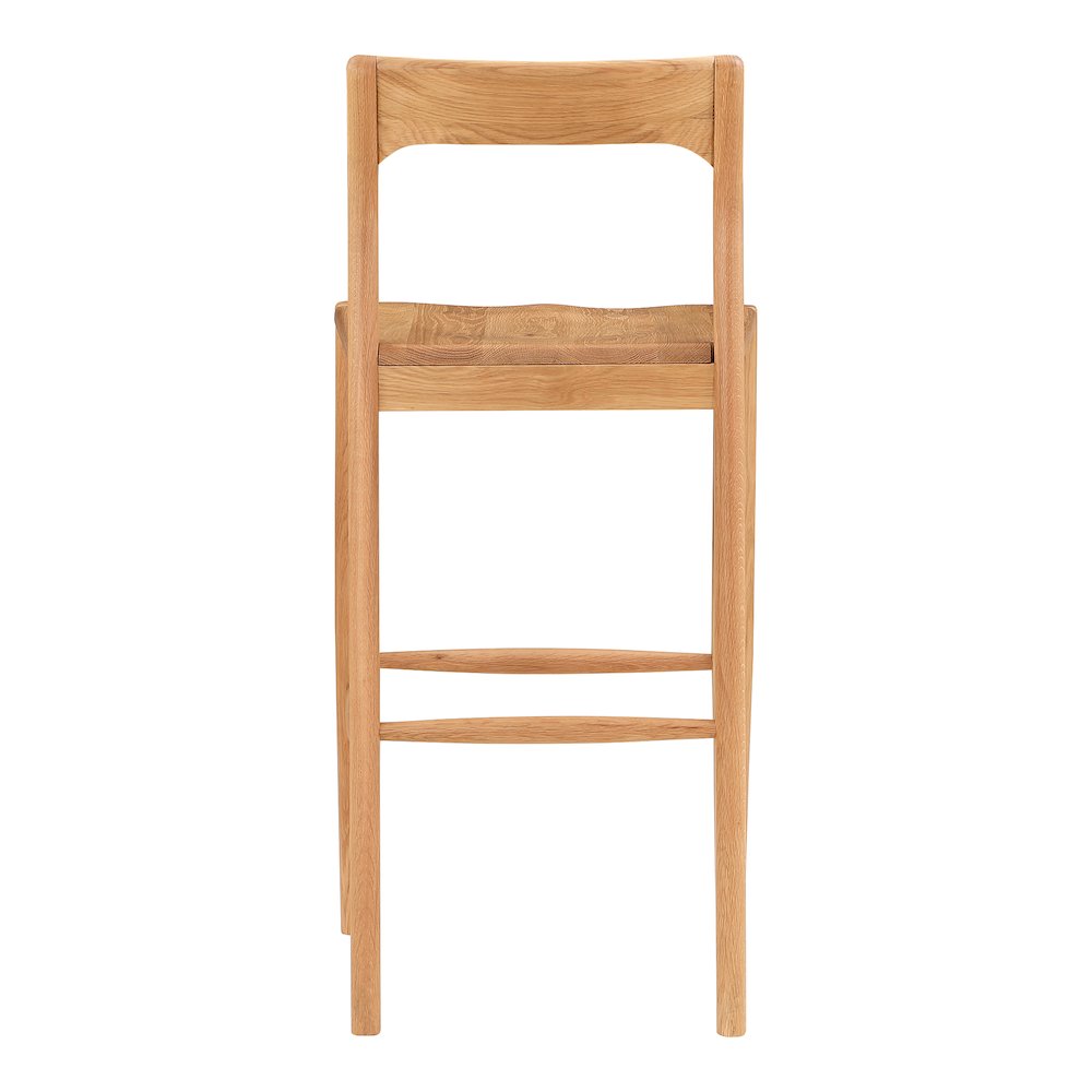 Owing Barstool Natural Oak. Picture 4