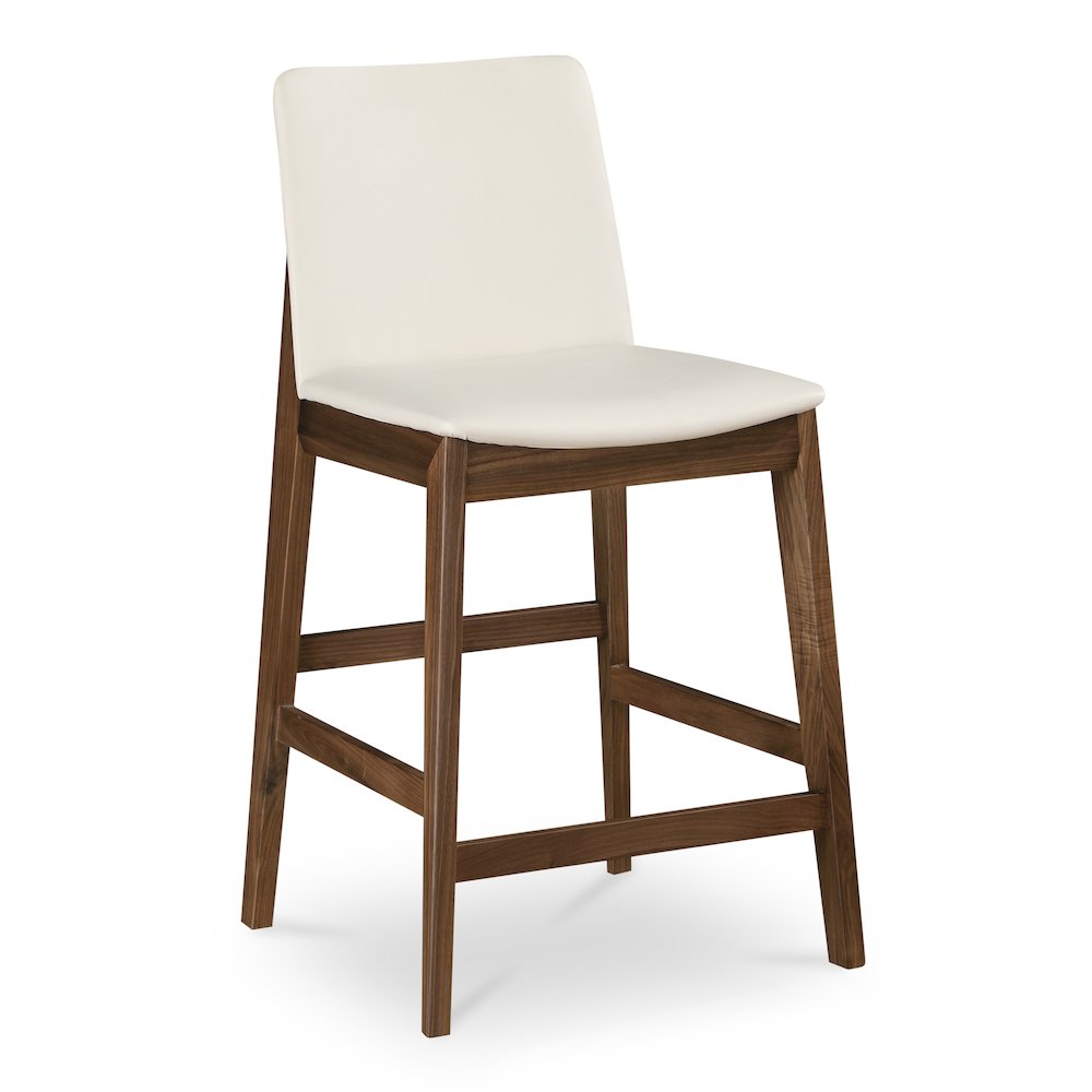 Deco Counter Stool White PVC. Picture 2