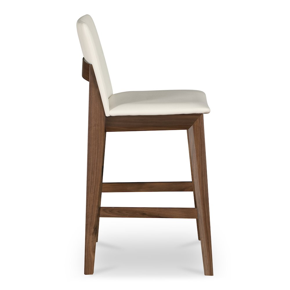 Deco Counter Stool White PVC. Picture 3