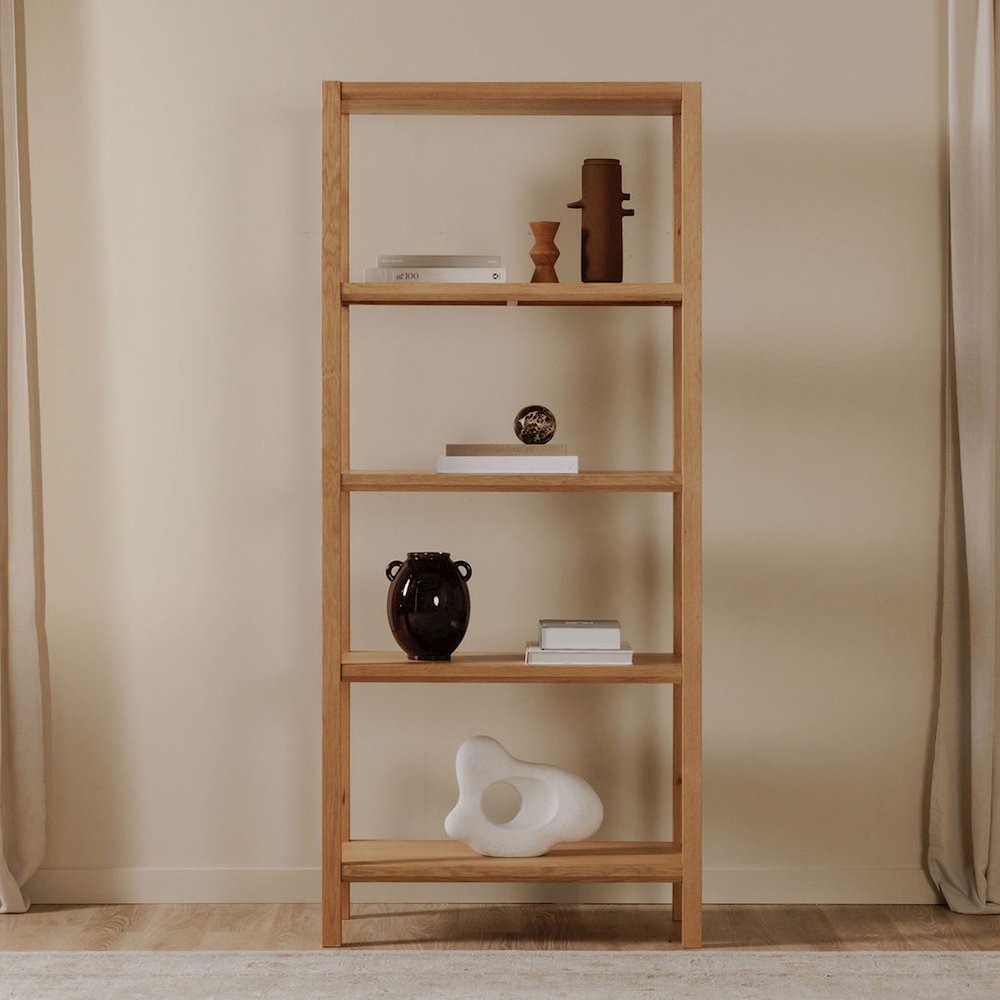 Nolan Bookcase Natural. Picture 4