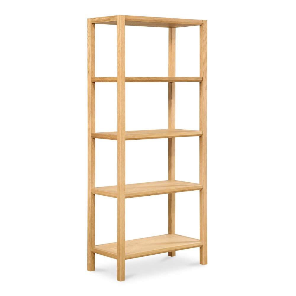 Nolan Bookcase Natural. Picture 2