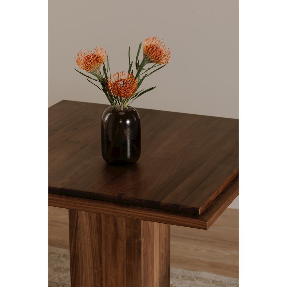 May Cafe Table Walnut. Picture 6