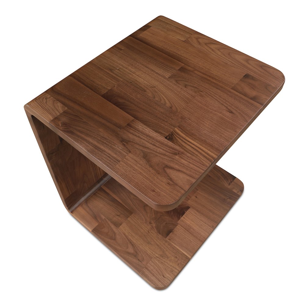 Carrie Side Table Walnut. Picture 3