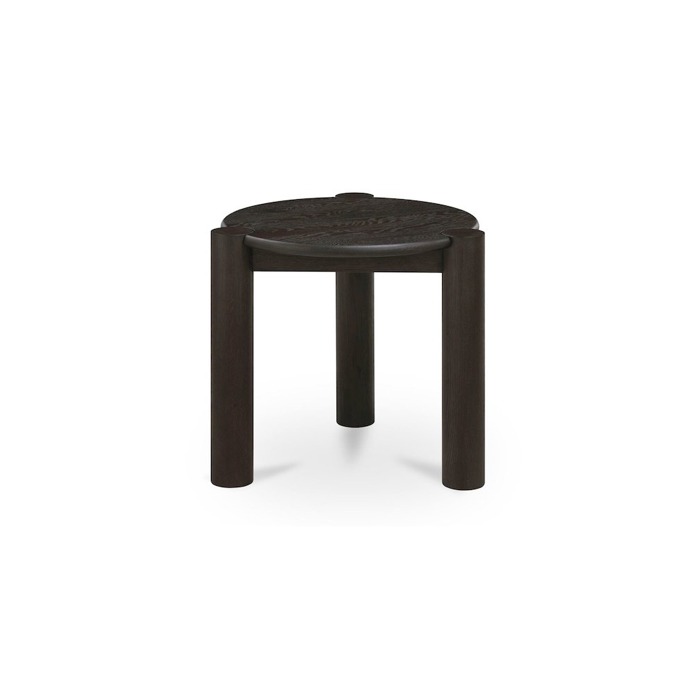 Jack Side Table Brushed Dark Brown. Picture 1