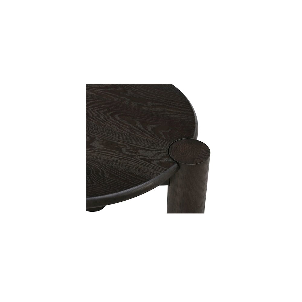 Jack Side Table Brushed Dark Brown. Picture 4