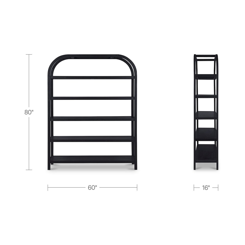 Eero Bookcase Large Black. Picture 6