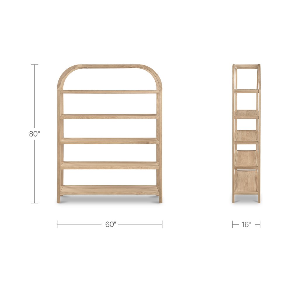 Eero Bookcase Large Natural. Picture 3