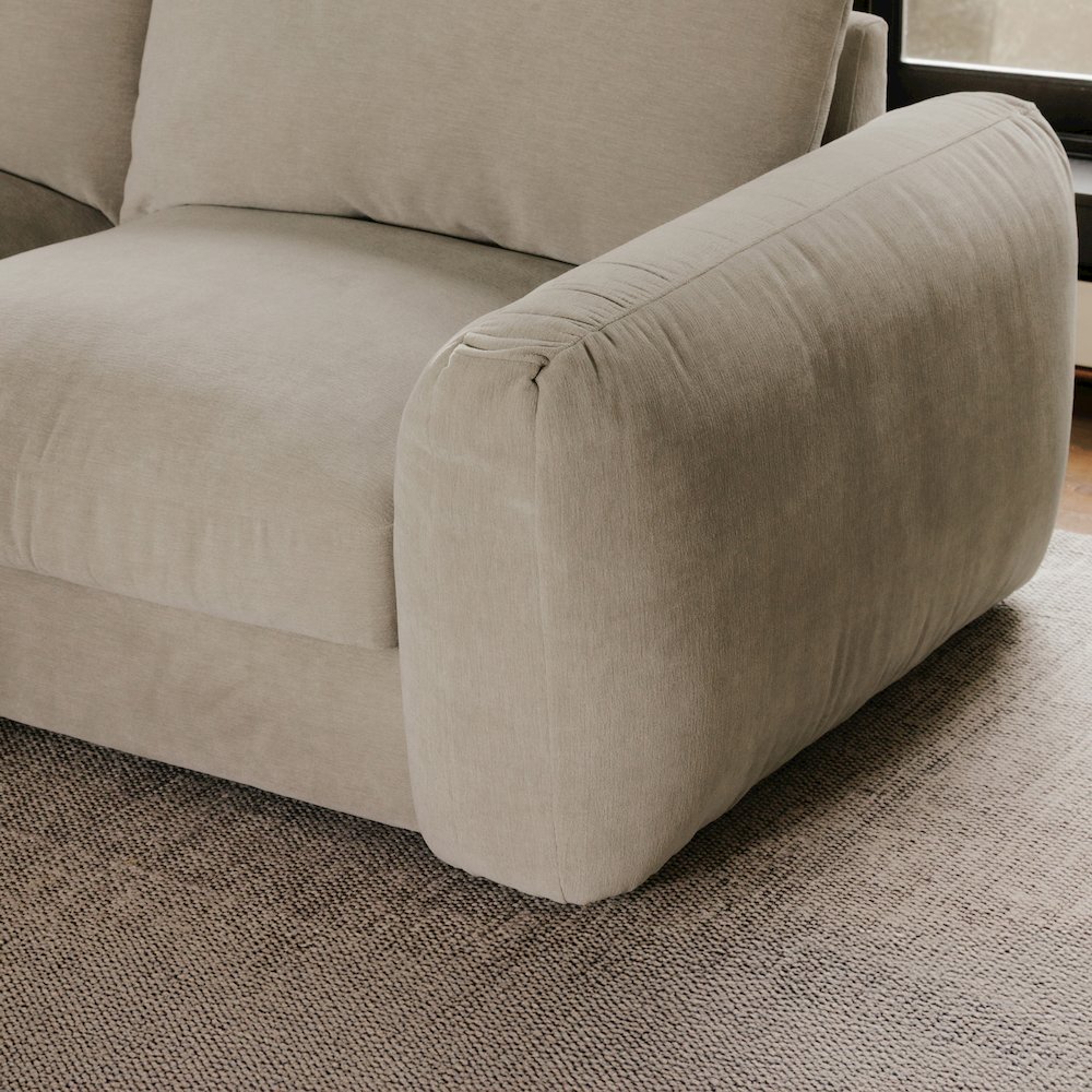 Berga Sectional Right Pebble. Picture 6