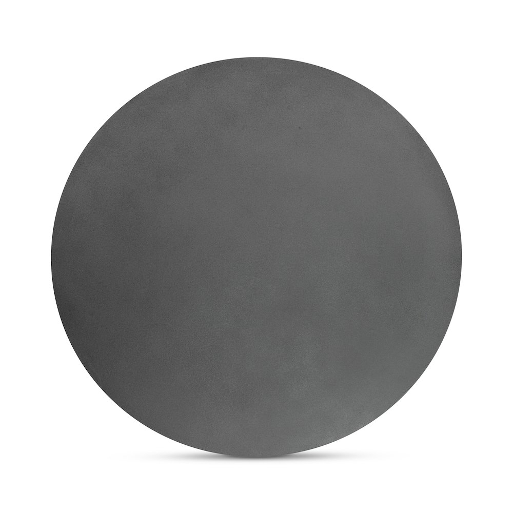 Cassius Round Outdoor Dining Table Dark Grey. Picture 4