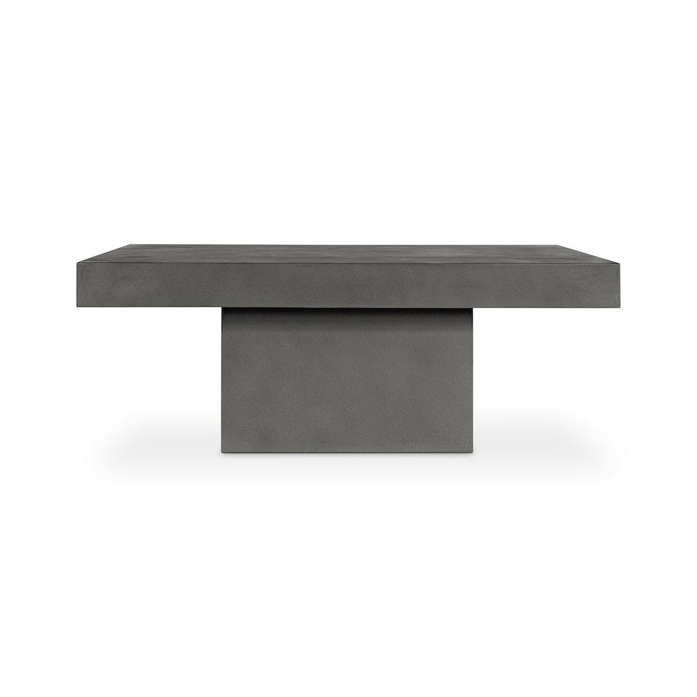 Maxima Outdoor Coffee Table Dark Grey. Picture 1